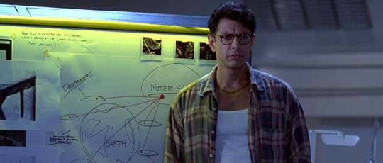 Jeff Goldblum in "Independence Day"